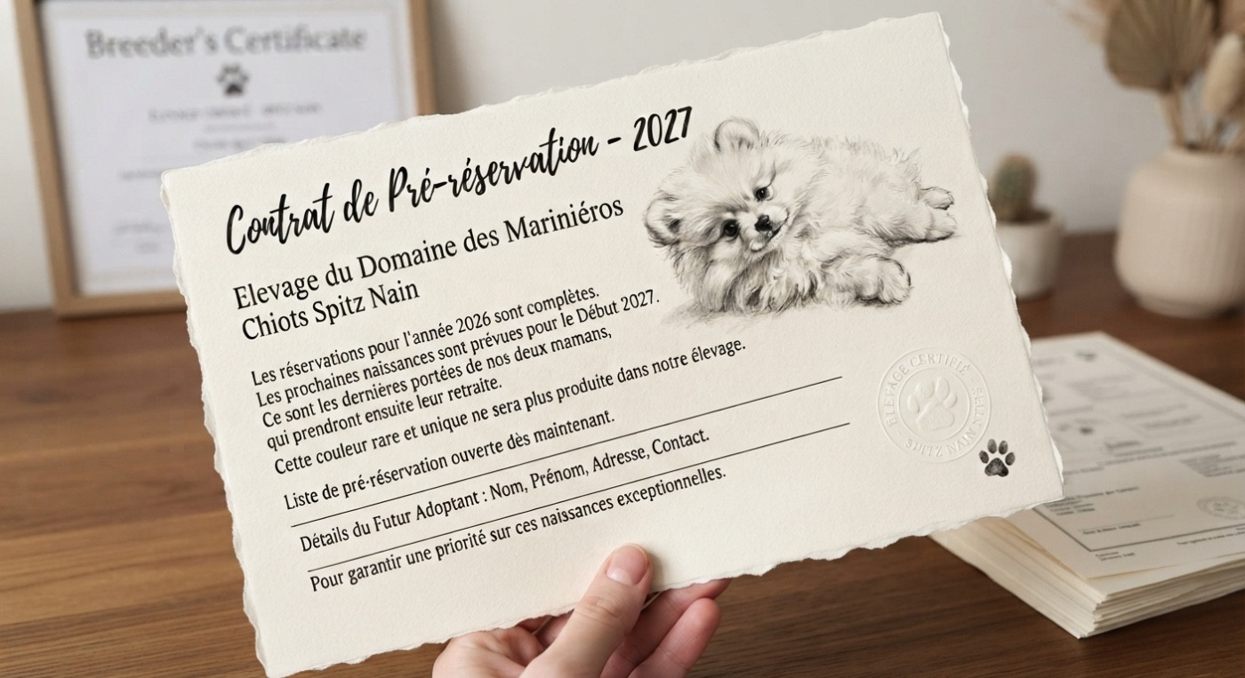 Liste des pré réservations ouverte..